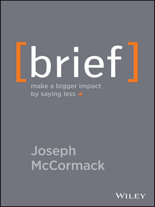 Title details for Brief by Joseph McCormack - Wait list